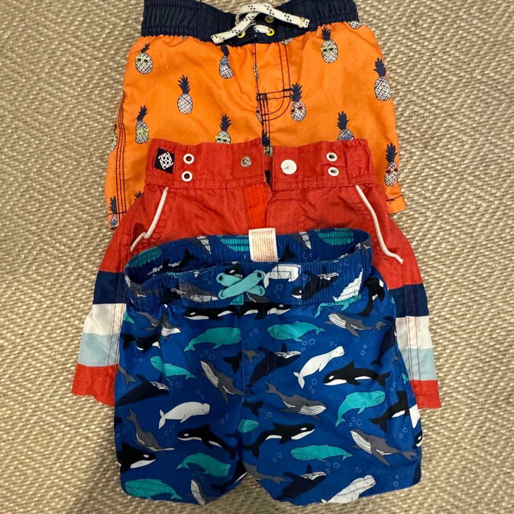 Lot of 2T toddler boys swimwear!